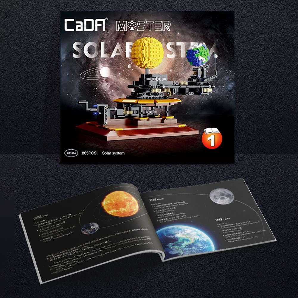 Cada The Solar System 865 Piece Construction Set