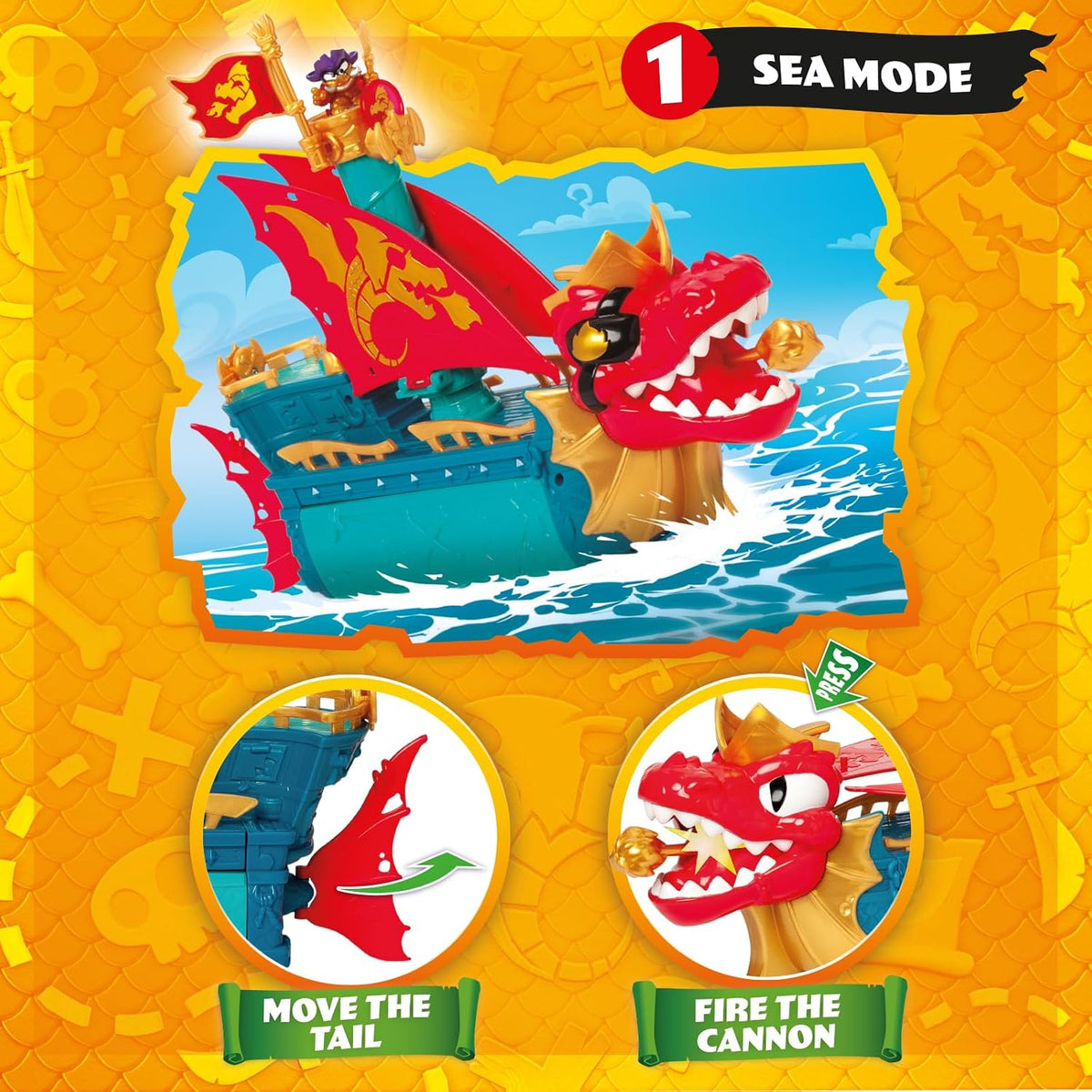 Super Things Piratix Dragon Ship