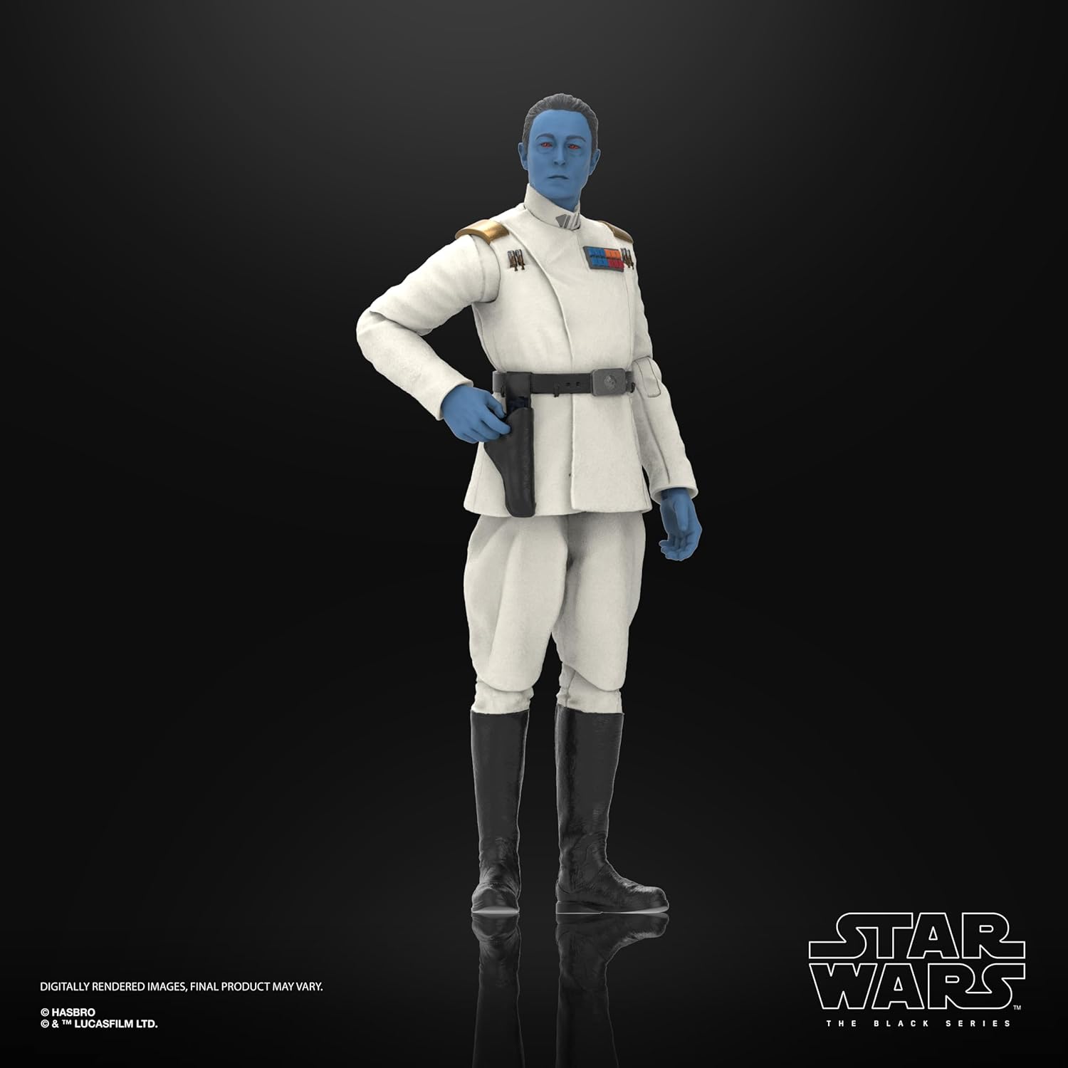 Star Wars The Black Series Grand Admiral Thrawn Action Figure
