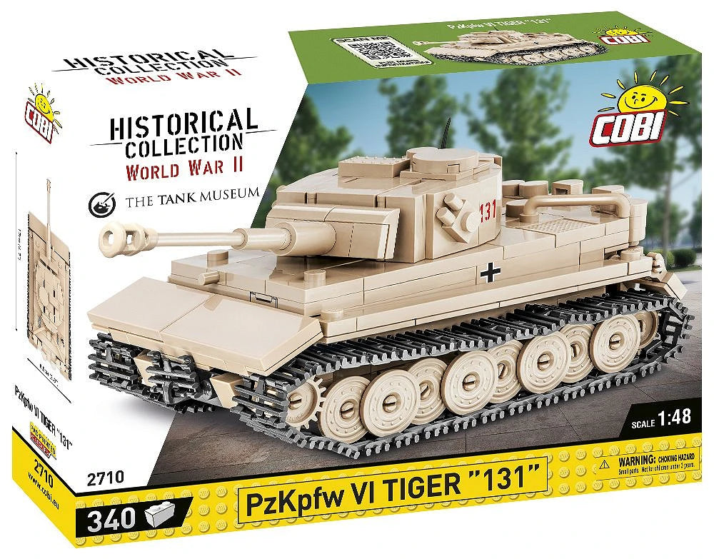 Cobi 2710 Tiger IV 131 Tank 1:48 Scale Set