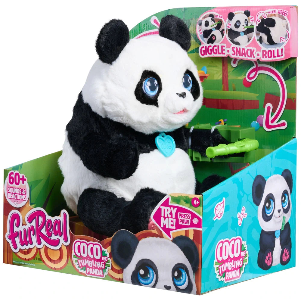 FurReal Coco the Tumbling Panda Bear