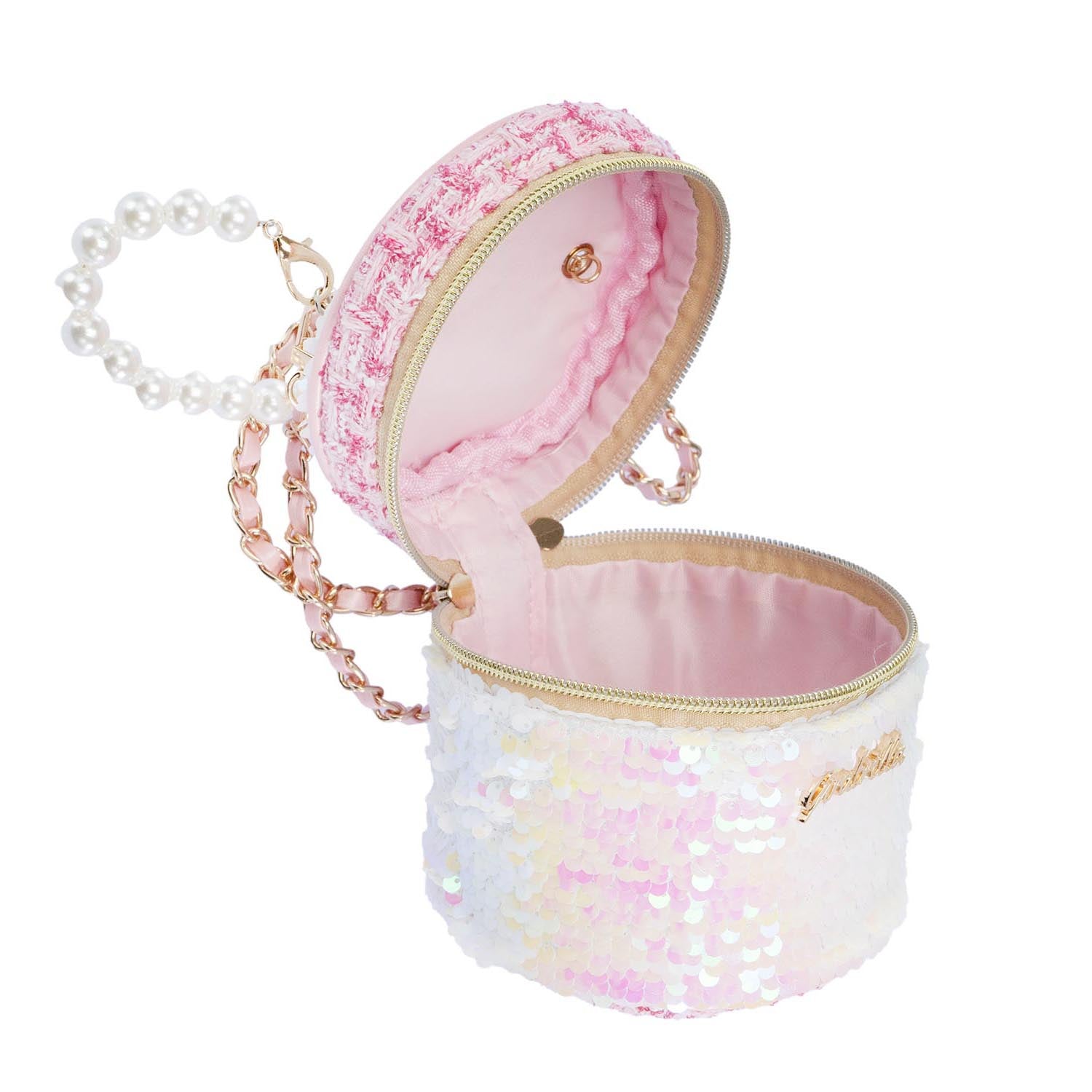 Girabrilla - Trunk Style Sequins Cross Body Bag