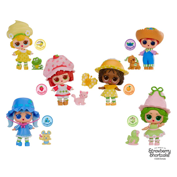 LOL Surprise Loves Strawberry Shortcake™ Tots Scented Collectible Dolls with 7 Surprises
