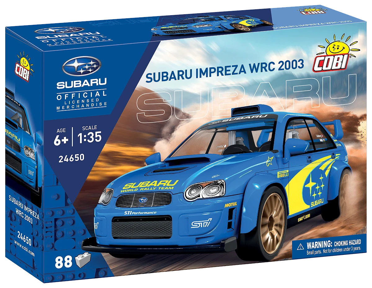 Cobi 24650 Subaru Impreza WRC 2003 Scale Set