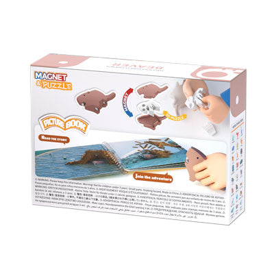 Halftoys Picture book - Beaver