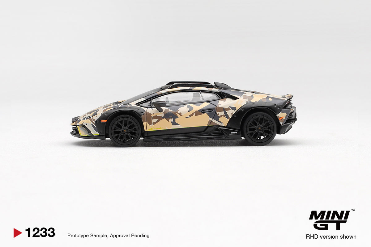 Mini GT Lamborghini Huracan Sterrato All-Terrain 1:64 Die Cast Model Set