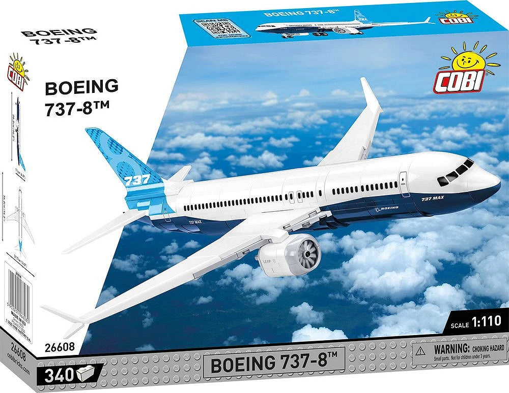 Cobi 26608 Boeing 737-8 1:110 Scale Set