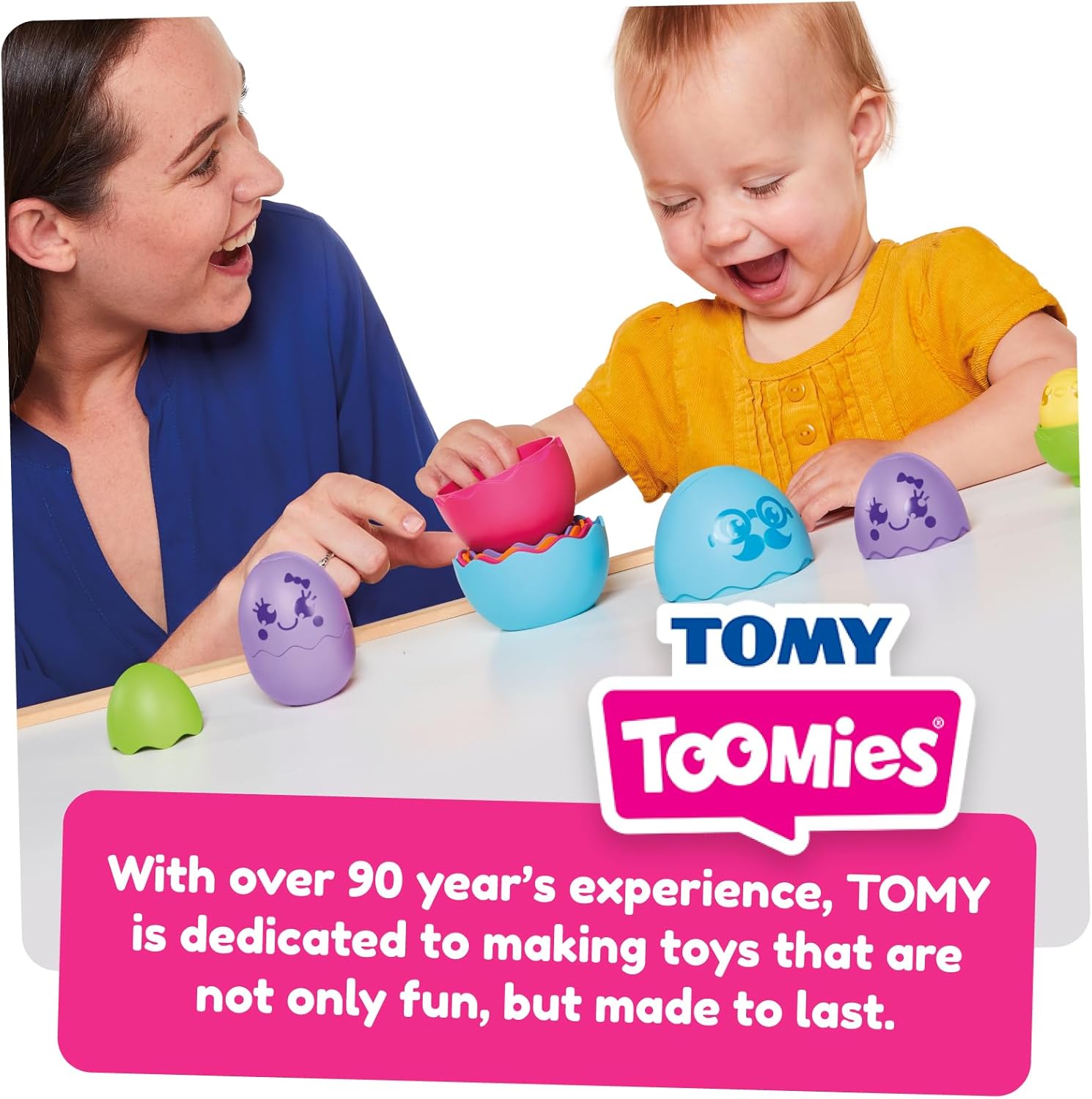 Tomy Toomies Nesting Eggs