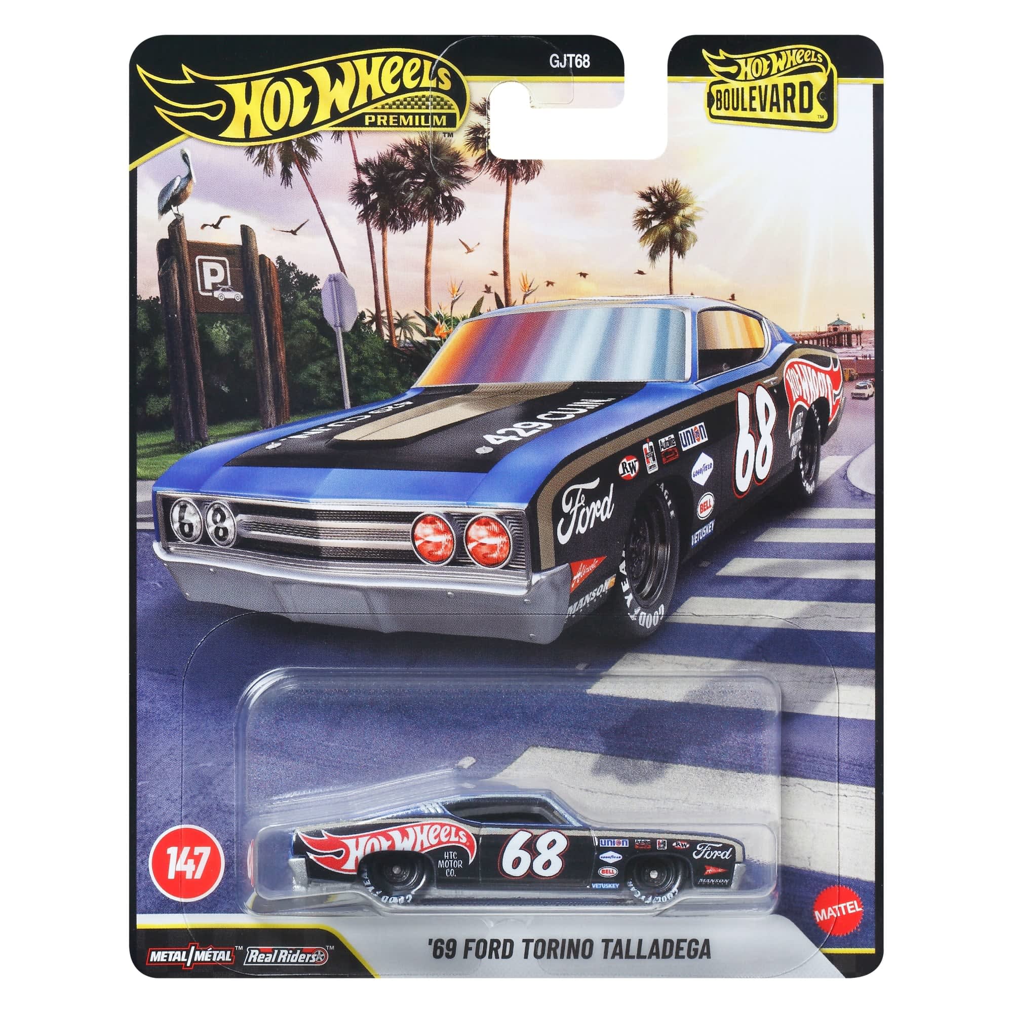 Hot Wheels Boulevard Die Cast 69 Ford Torino Talladega