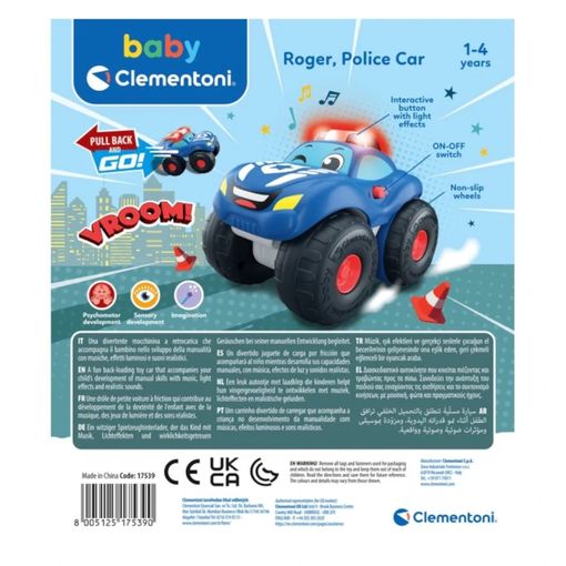 Baby Clementoni Roger The Police Car