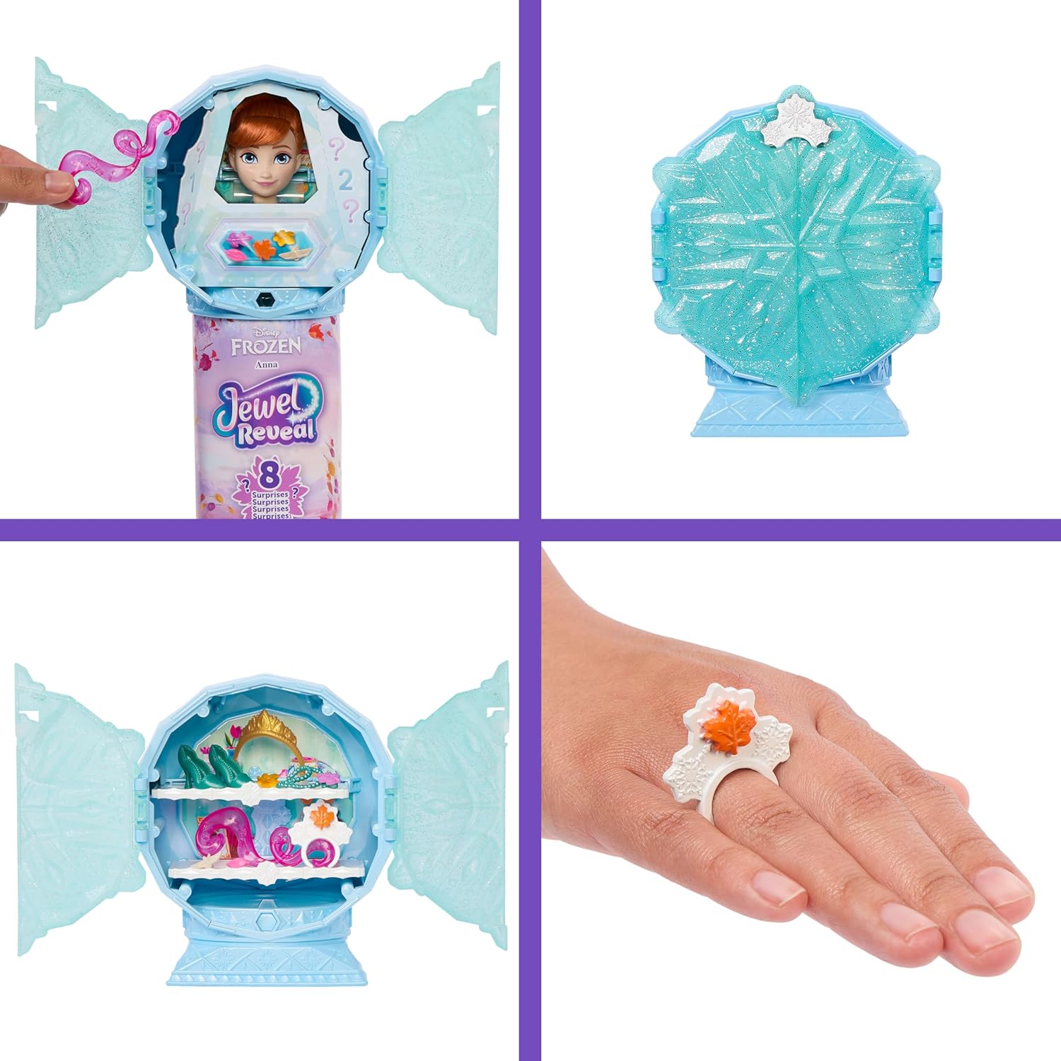 Disney Princess Frozen Jewel Reveal Anna Doll