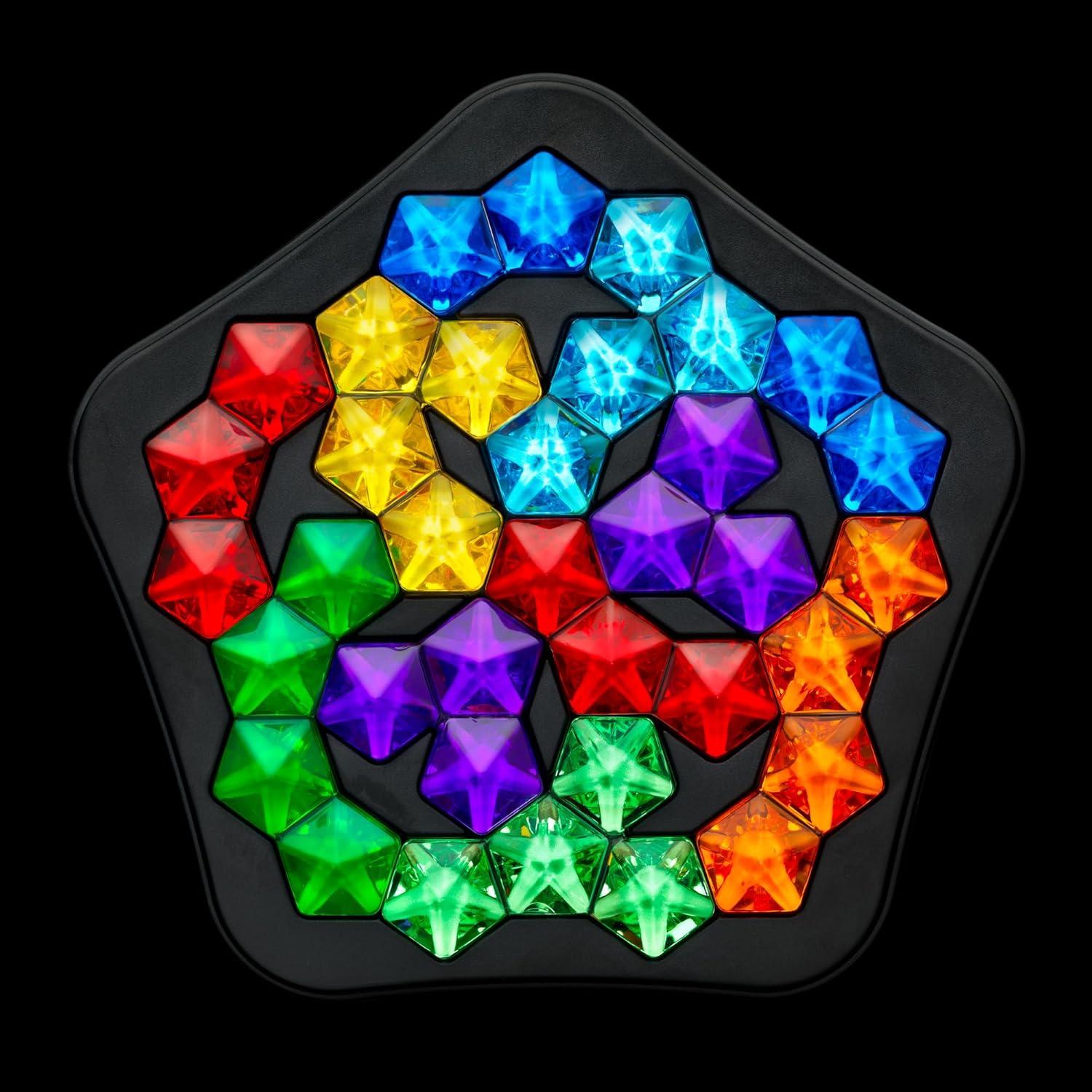 IQ Deluxe - Pentagon 1 Player Logic Game