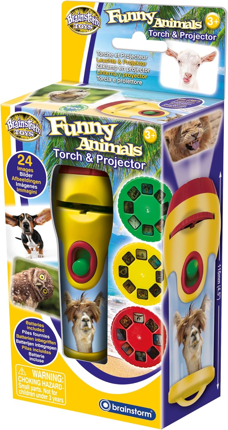 Funny Animals Torch & Projector
