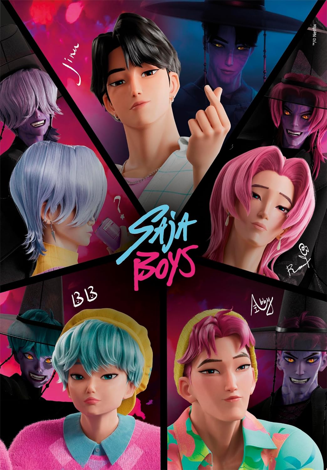 Clementoni K-Pop Demon Hunters 500 Piece Jigsaw Puzzle