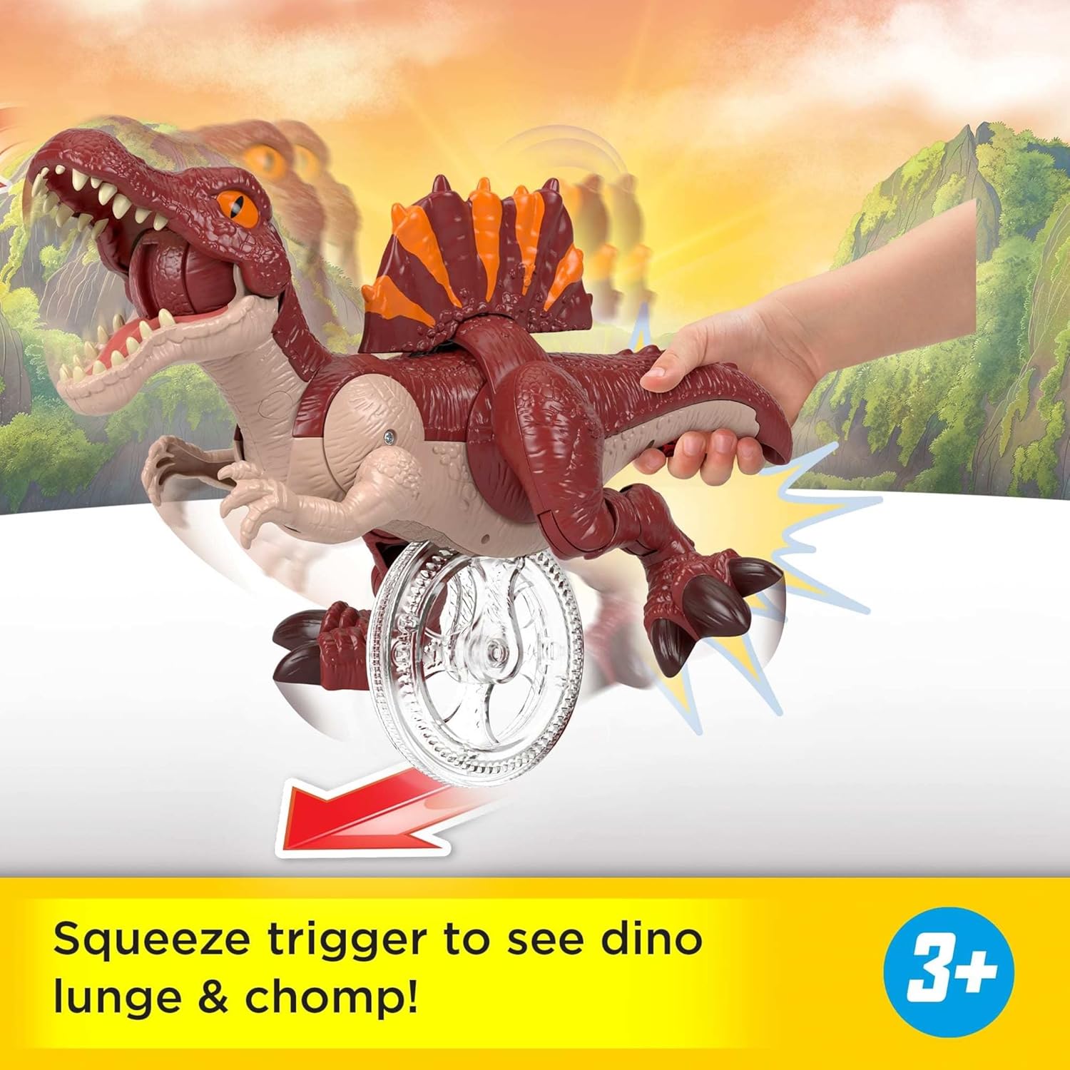Imaginext Jurassic World Rebirth Sprinting Spinosaurus