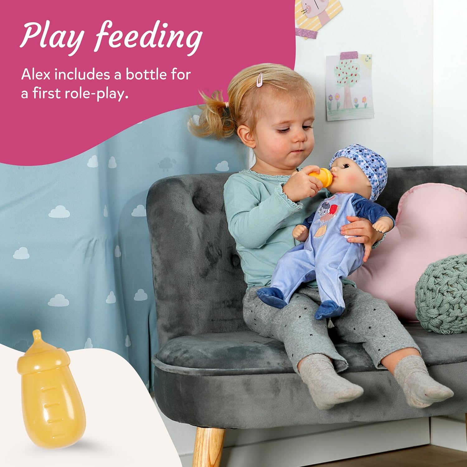 Baby Annabell 36cm Alex Doll