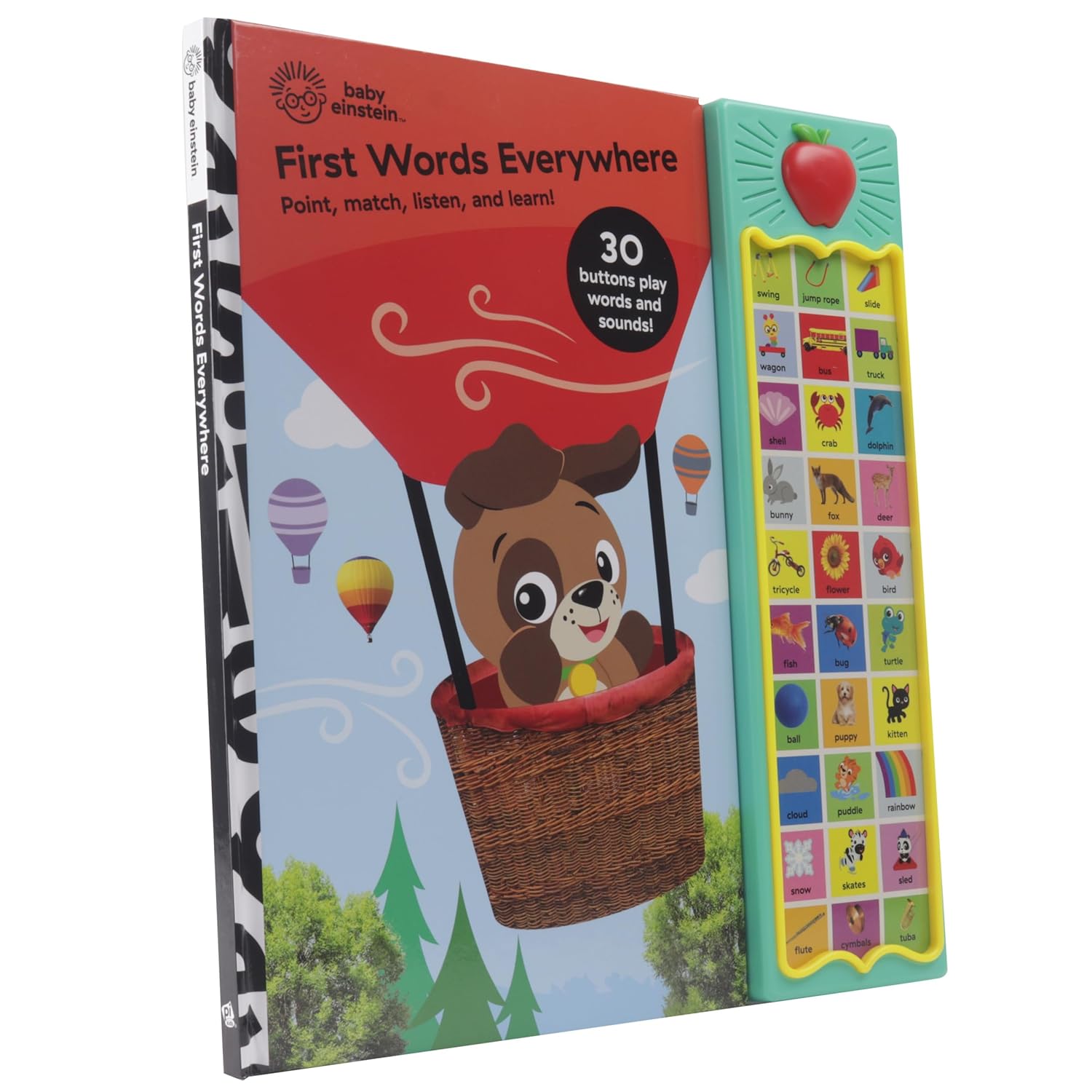 Baby Einstein First Words Everywhere Sounds Book