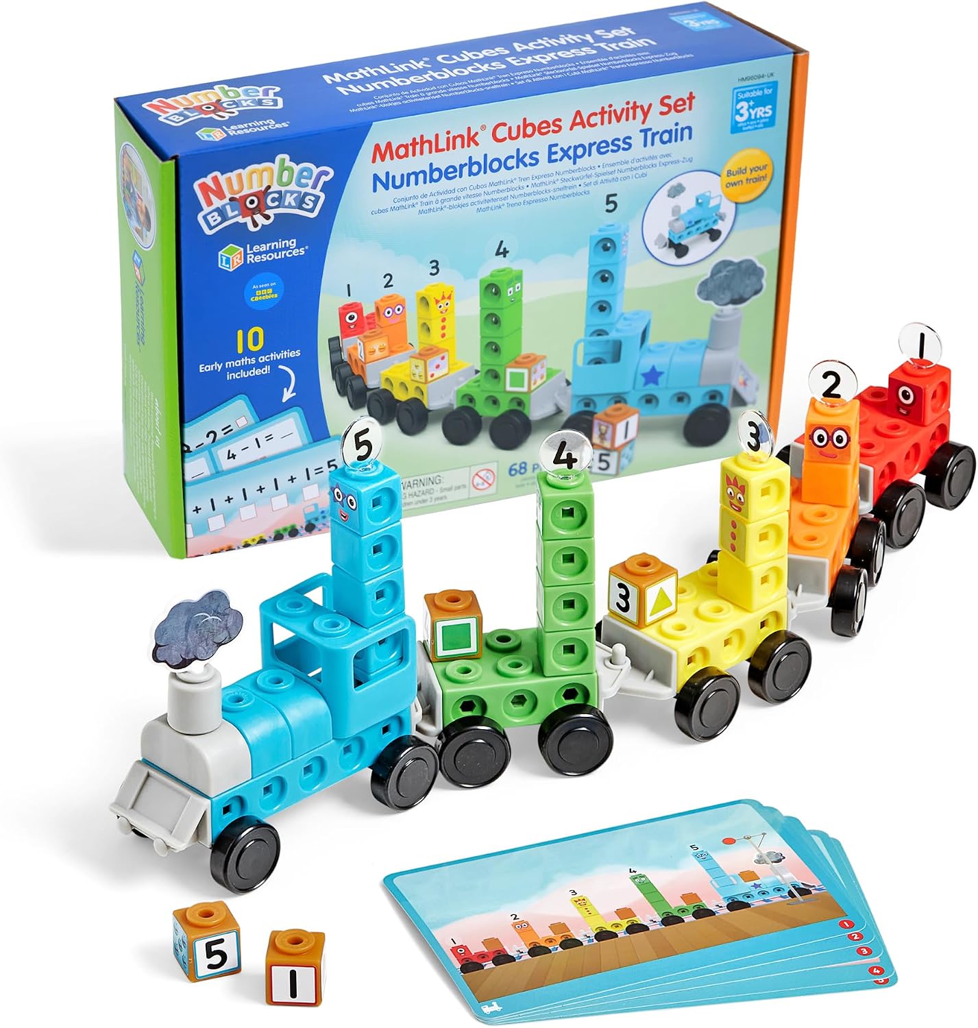 Numberblocks Cubes Express Train Activity Set