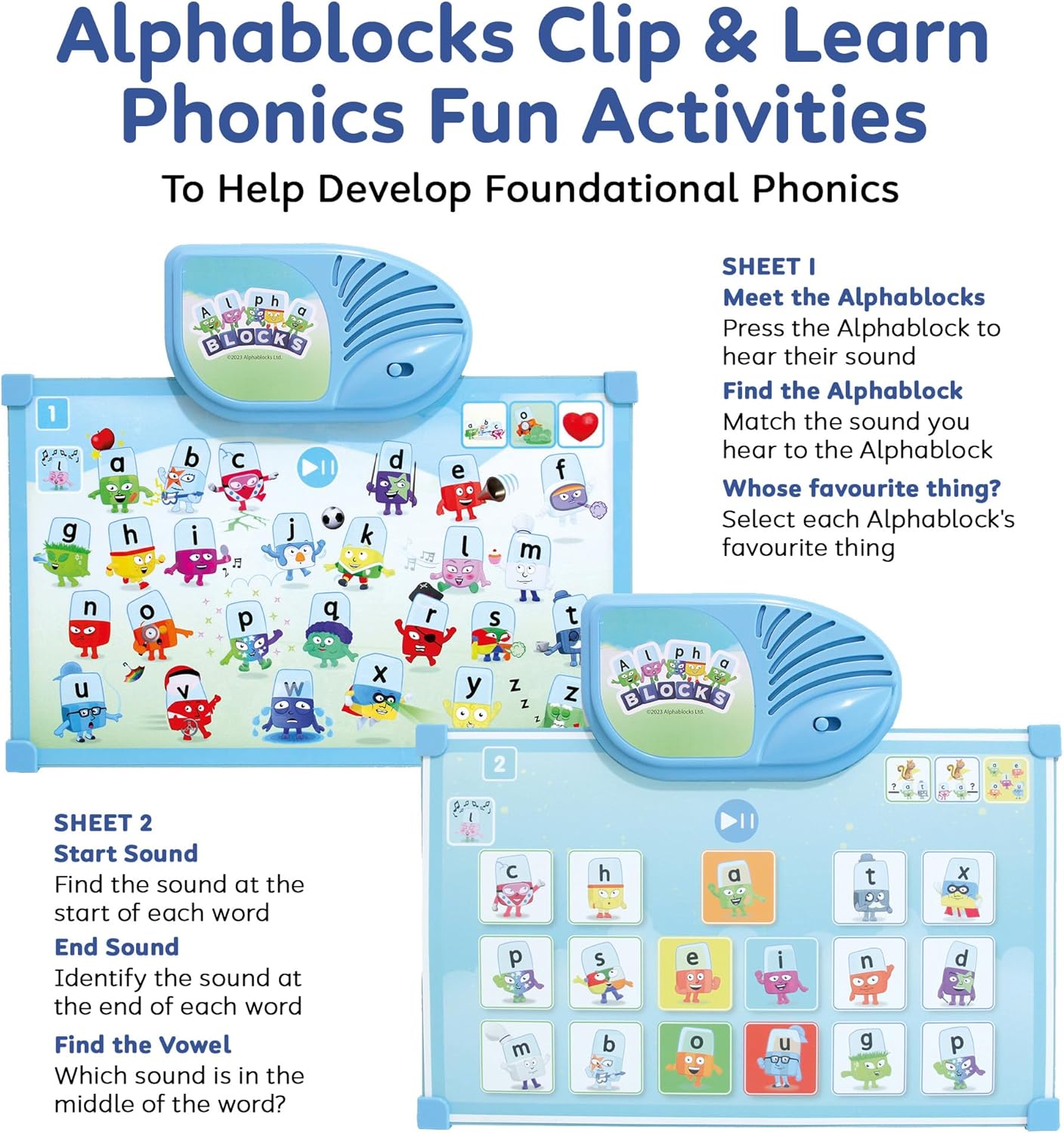 Alphablocks Clip & Learn
