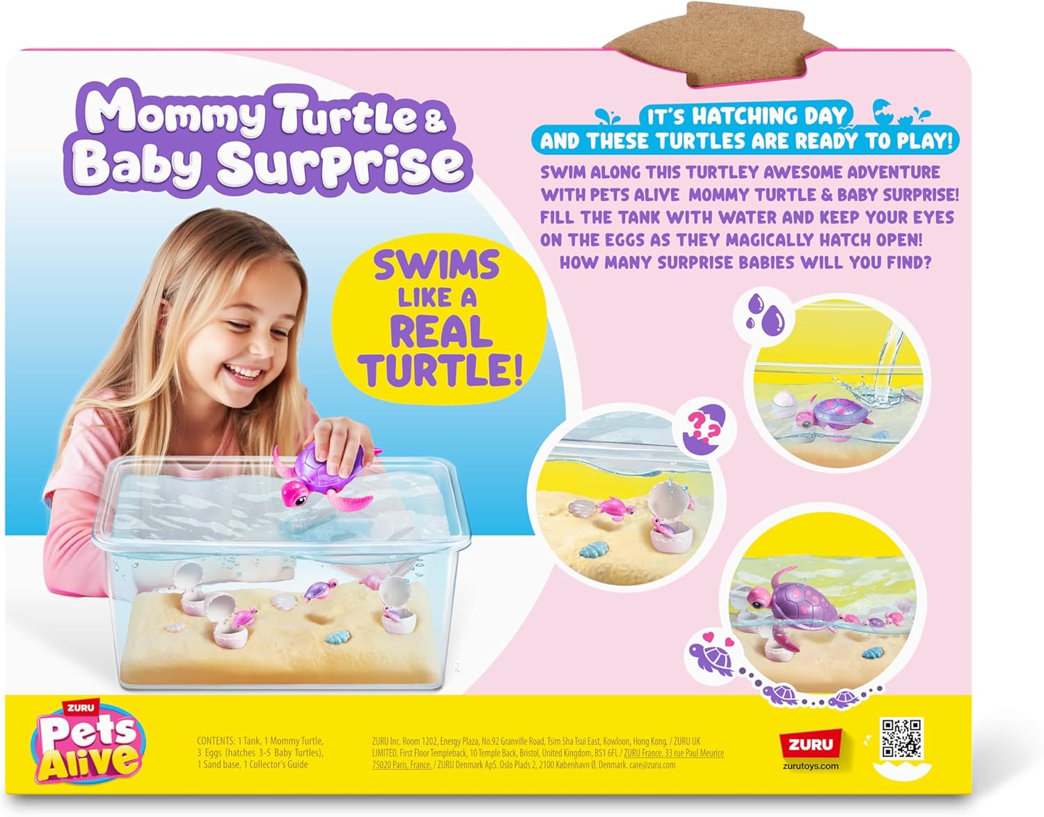 Pets Alive Mama Turtle Surprise Series 1