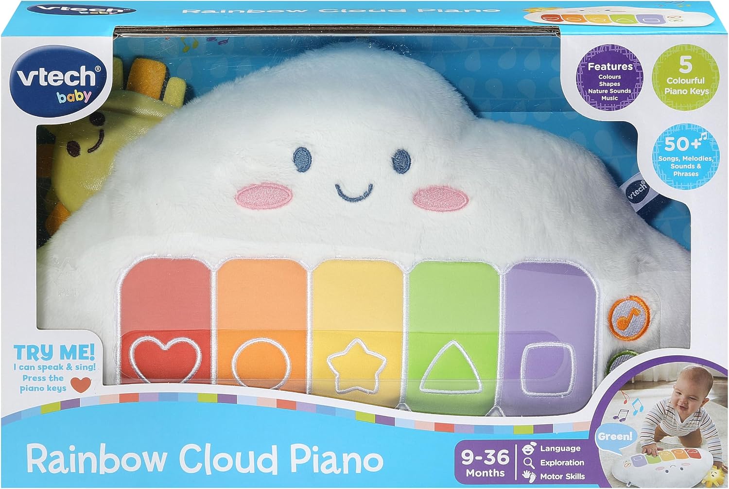 VTech Rainbow Cloud Piano