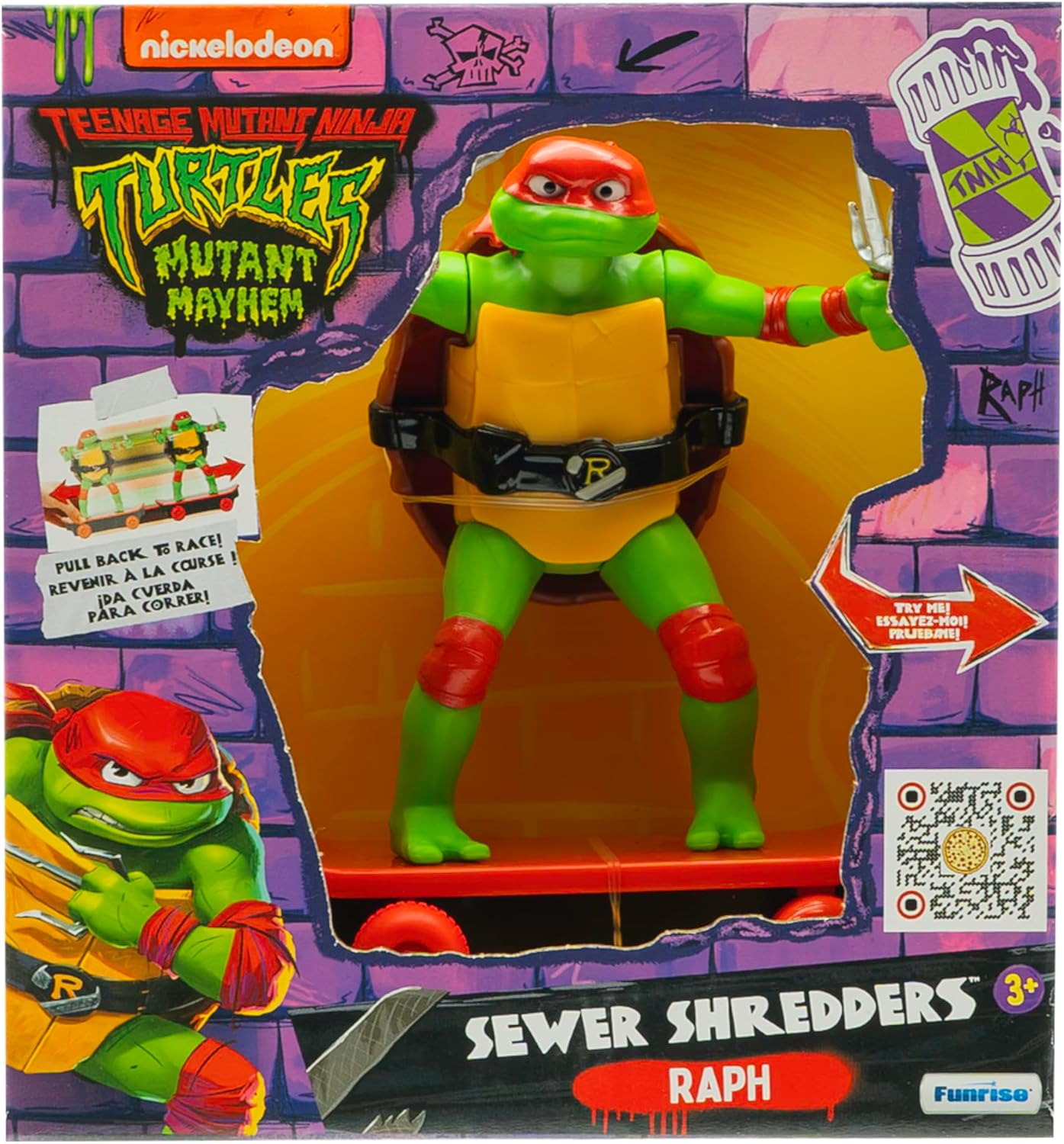 TMNT Sewer Shredder Raph