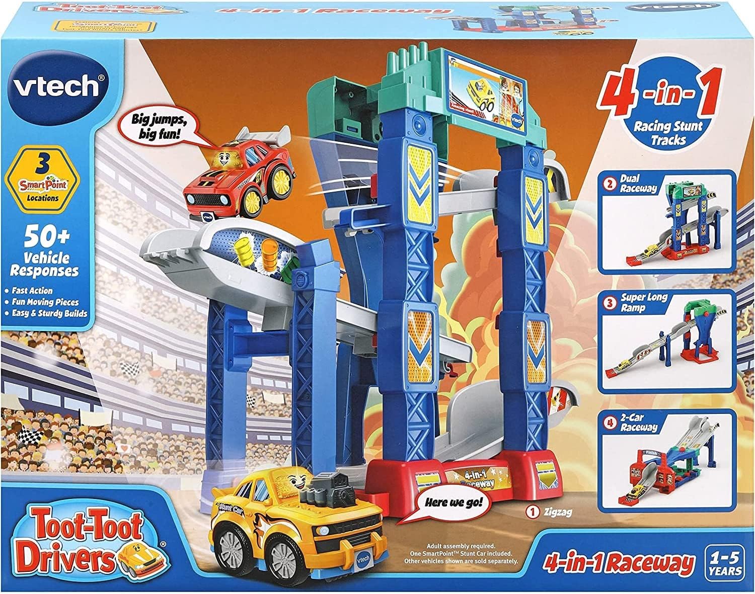 VTech Toot-Toot Raceway in 1