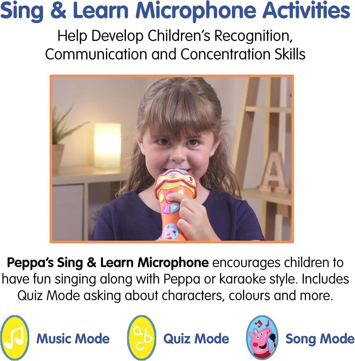 Peppas Singalong & Learn Microphone