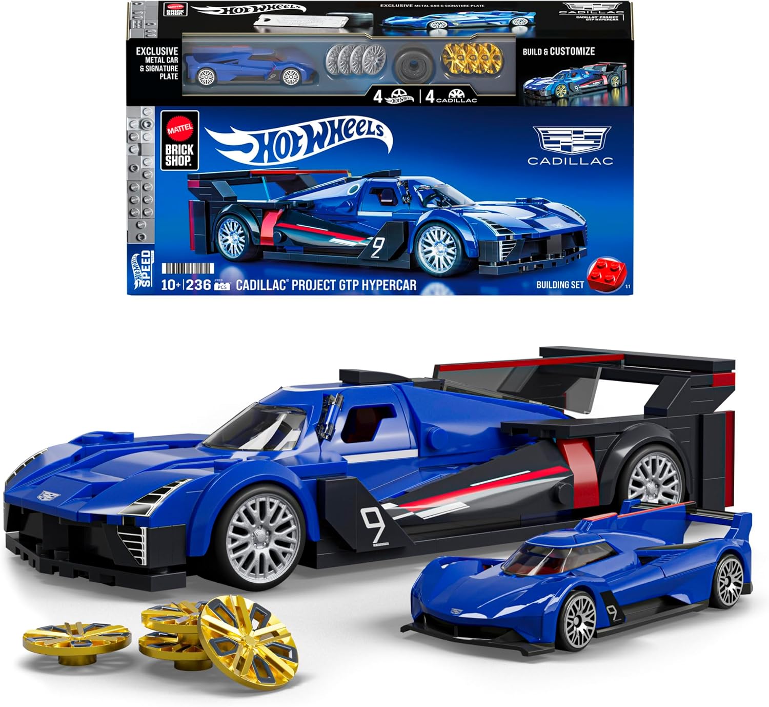 Hot Wheels Brick Shop Cadillac Project GTP Hypercar
