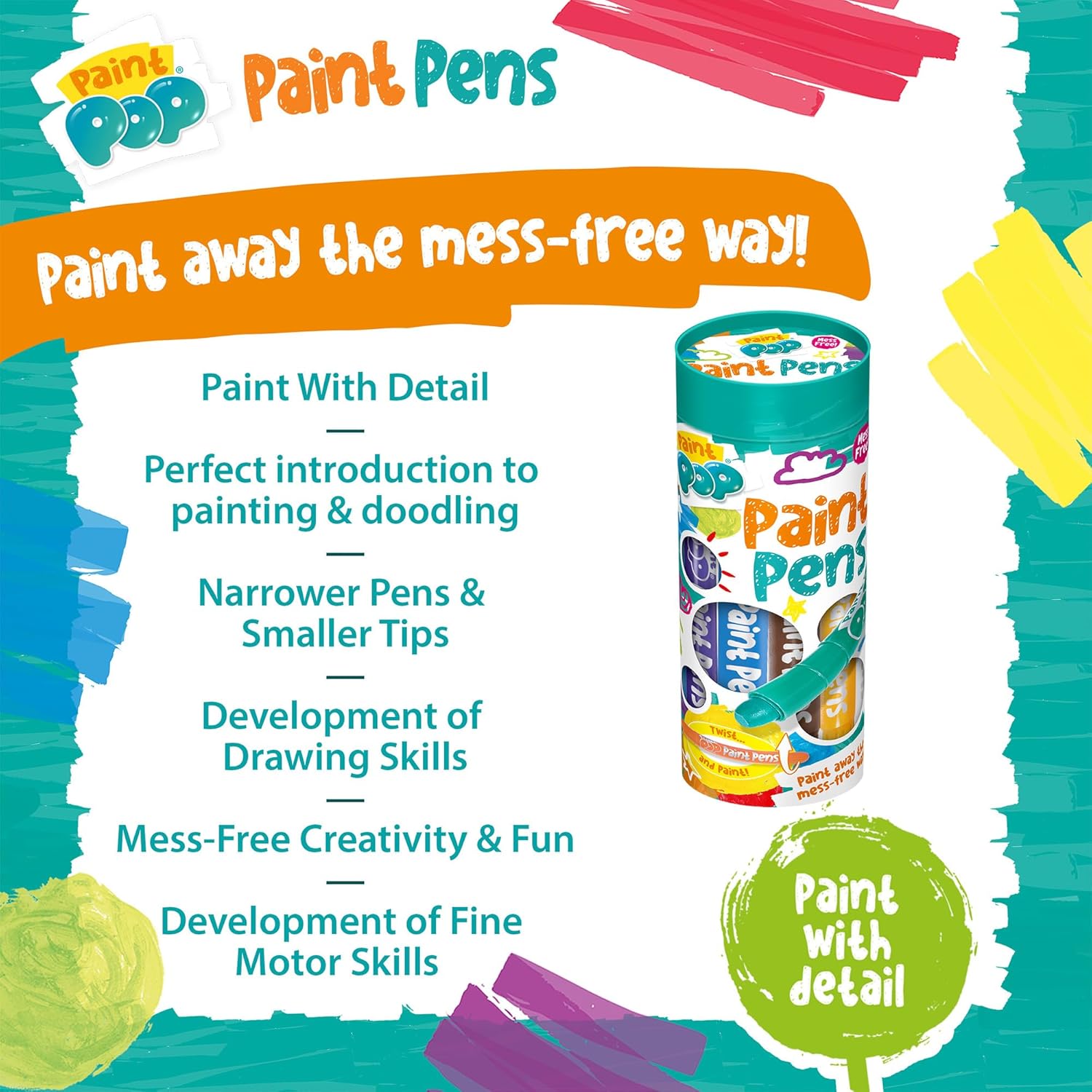 Paint Pop Paint Pens 12 Pack