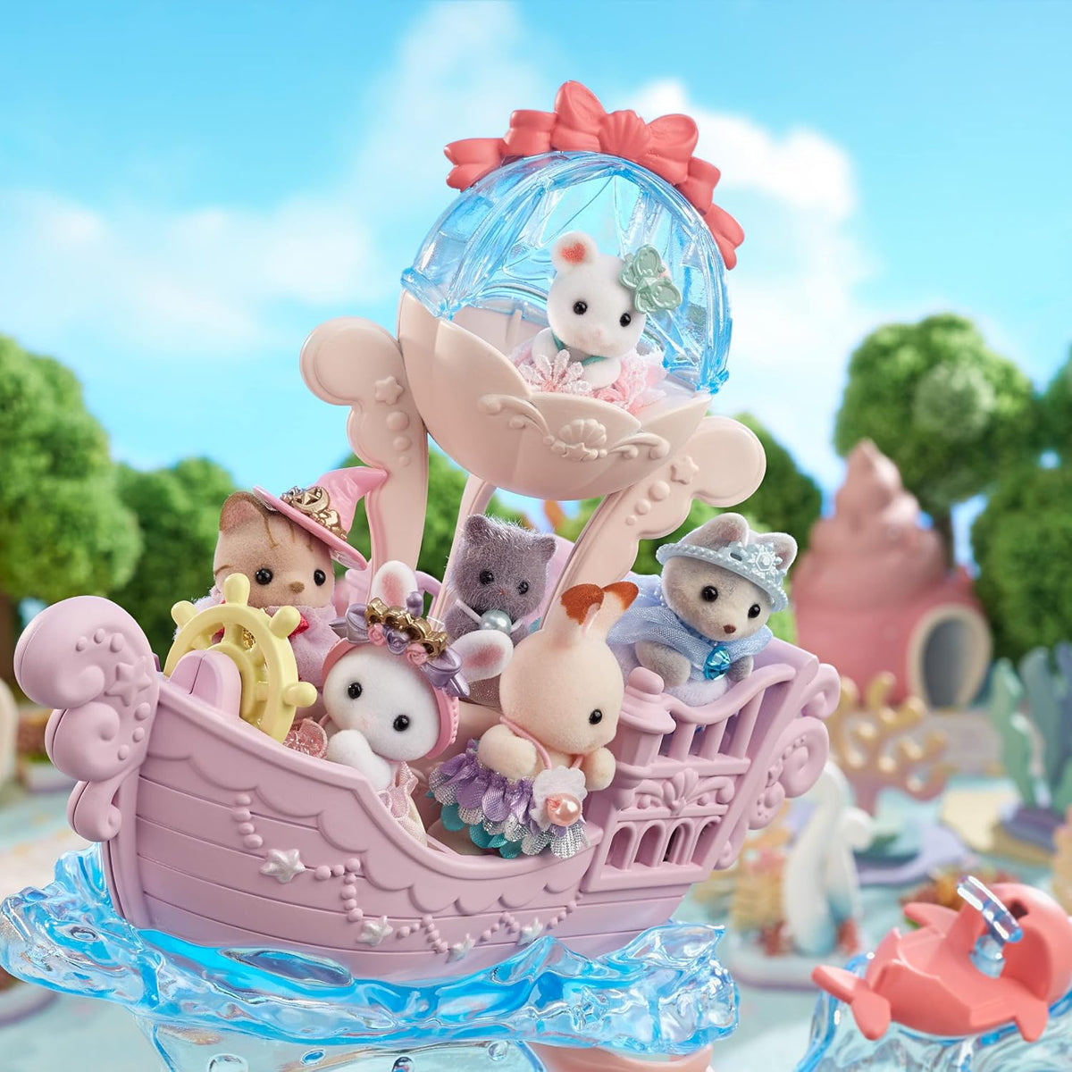 Silvanian Families Baby Mermaid Castle