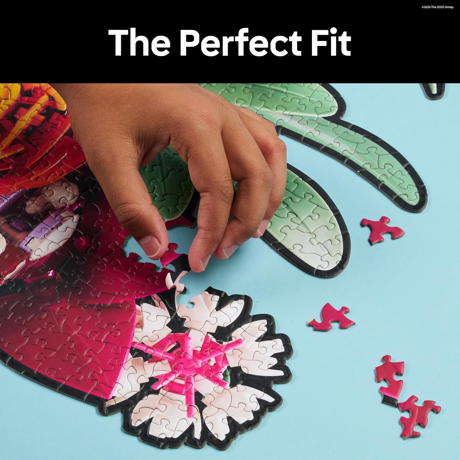 Lego Botanical Pink Bouquet 996 Piece Puzzle