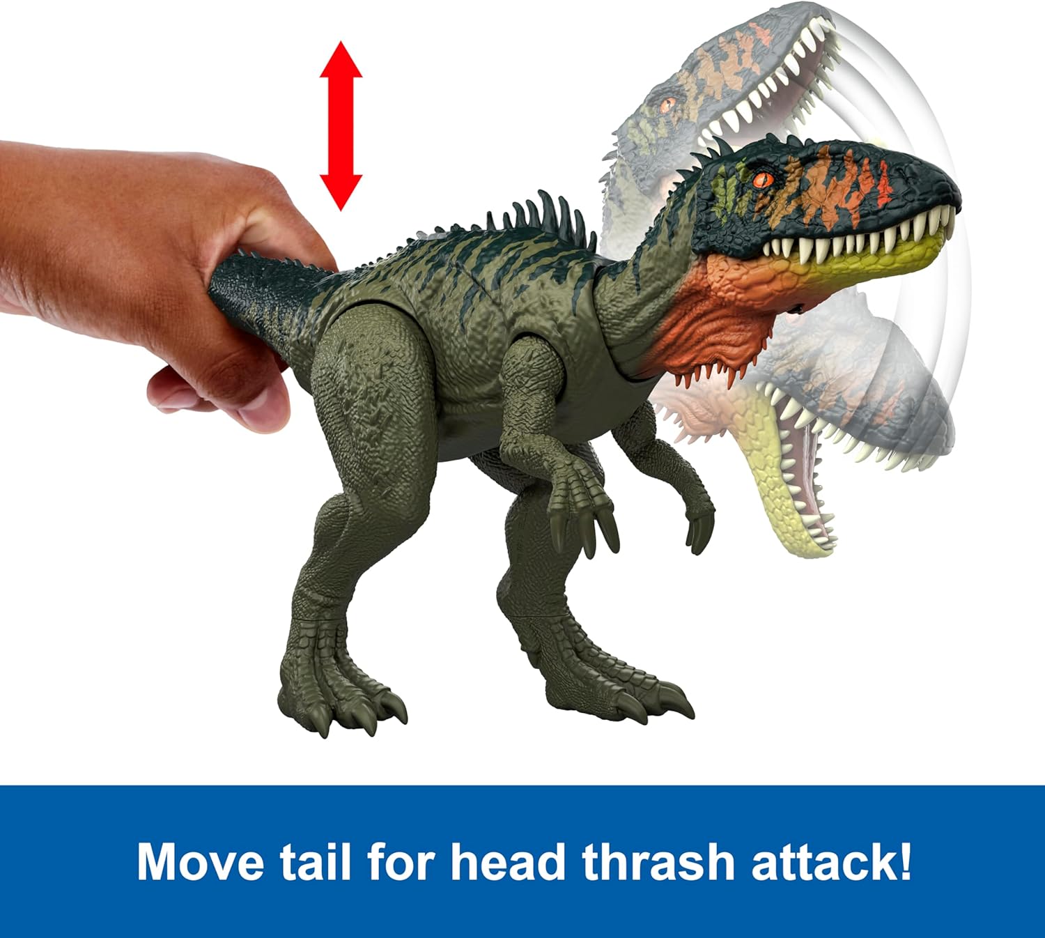 Jurassic World Rebirth - Gigantic Thrashers Tyrannotitan Dinosaur Action Figure