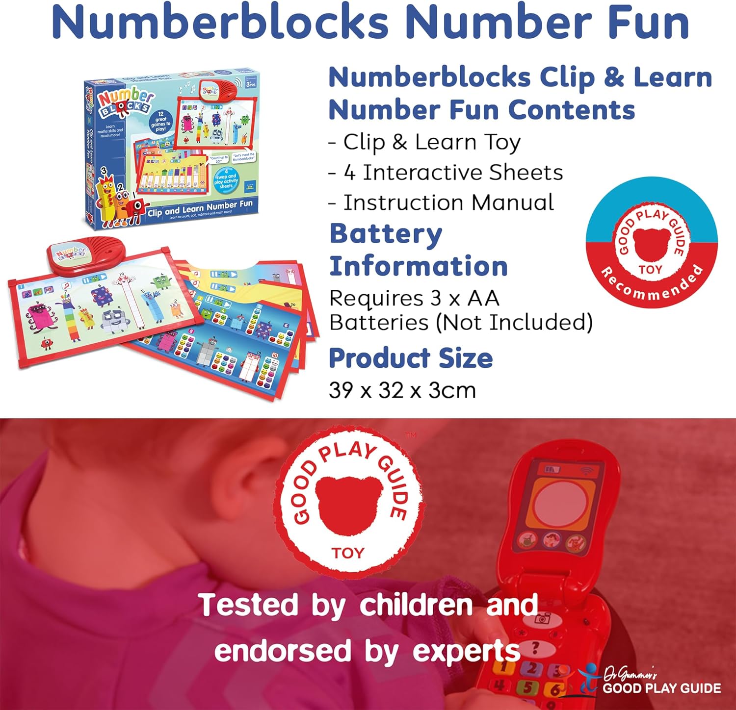 Numberblocks Clip & Learn