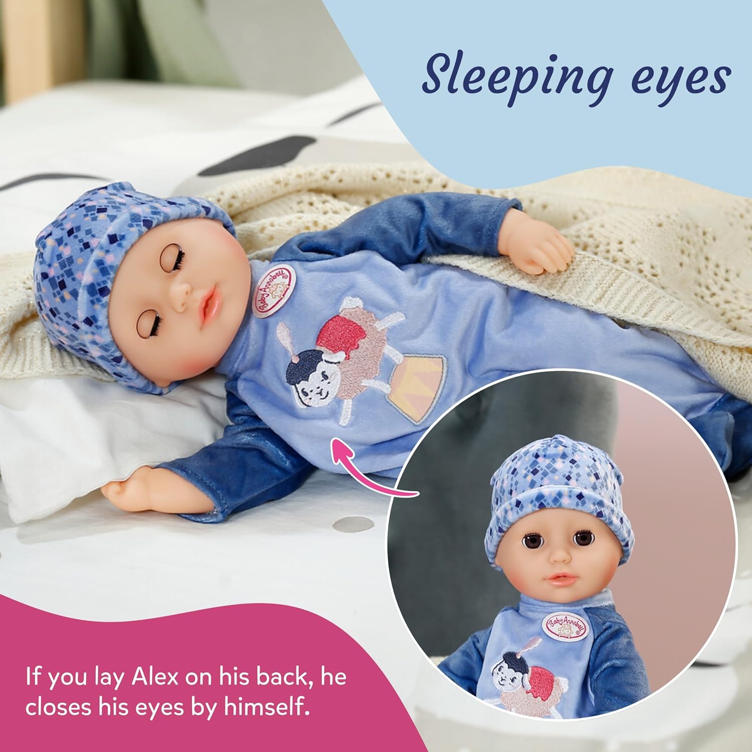Baby Annabell 36cm Alex Doll