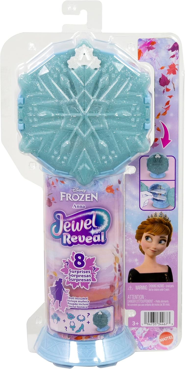 Disney Princess Frozen Jewel Reveal Anna Doll