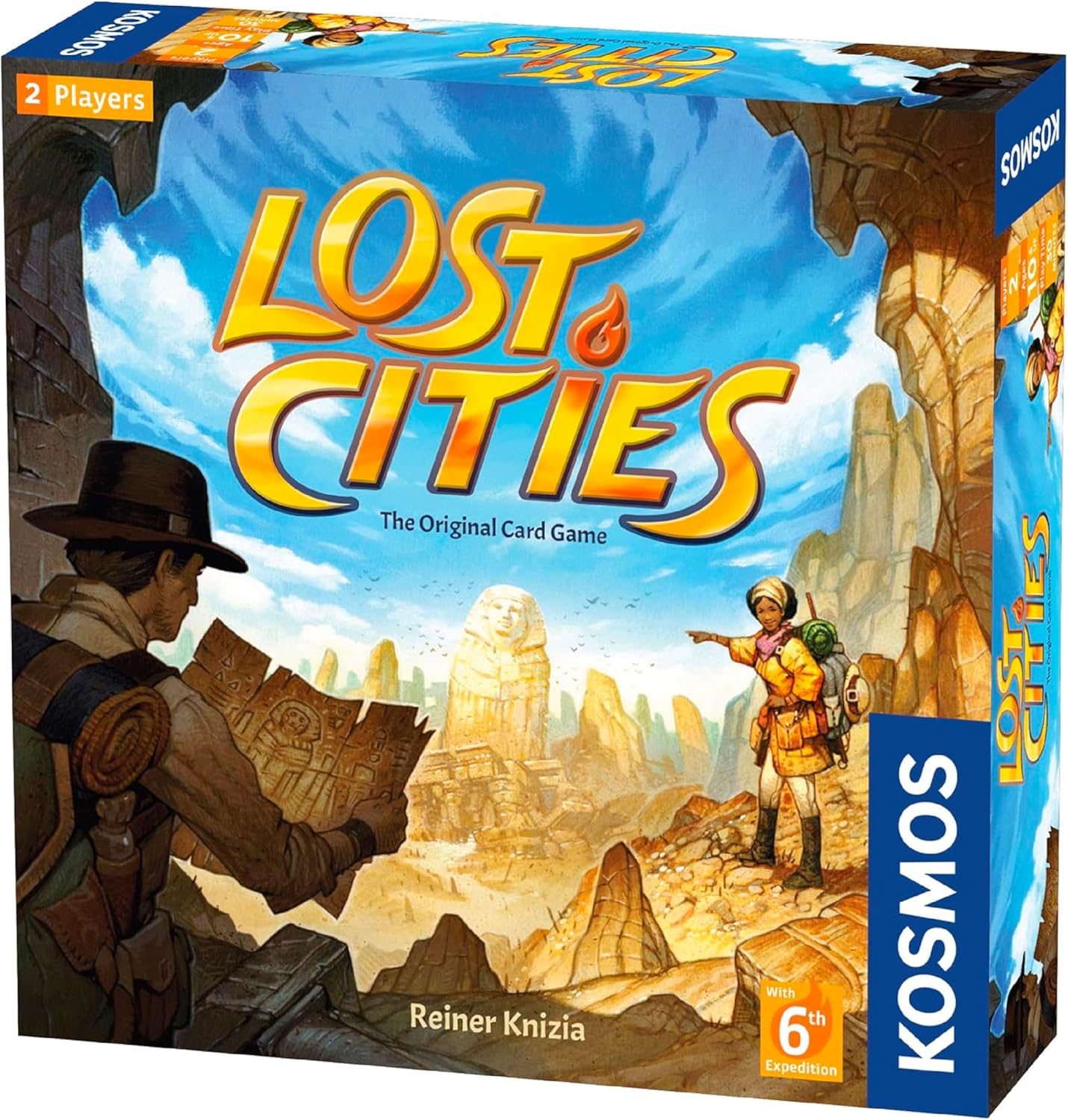 Lost Cities - Card Game - With 6th Expedition