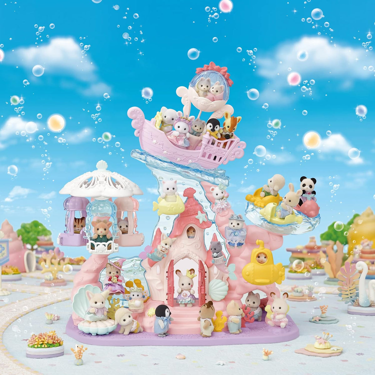 Silvanian Families Baby Mermaid Castle