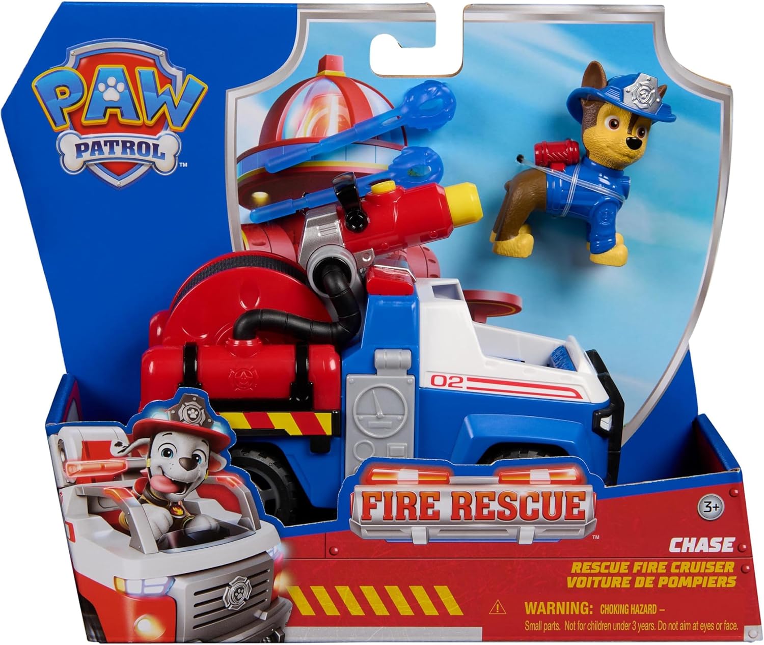 Paw Patrol Fire Rescue Vehicle - Chase