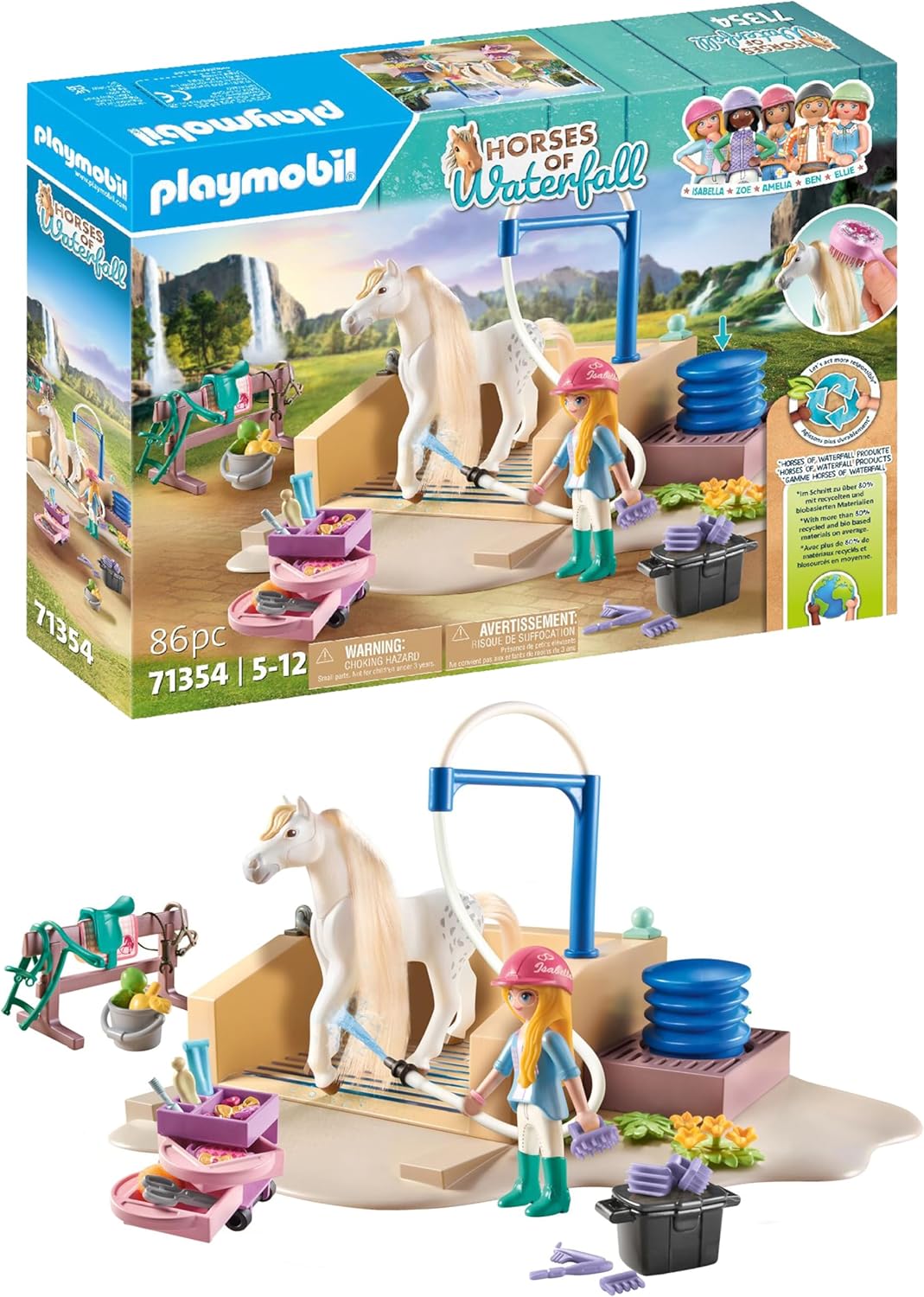 Playmobil Washing Station with Isabella