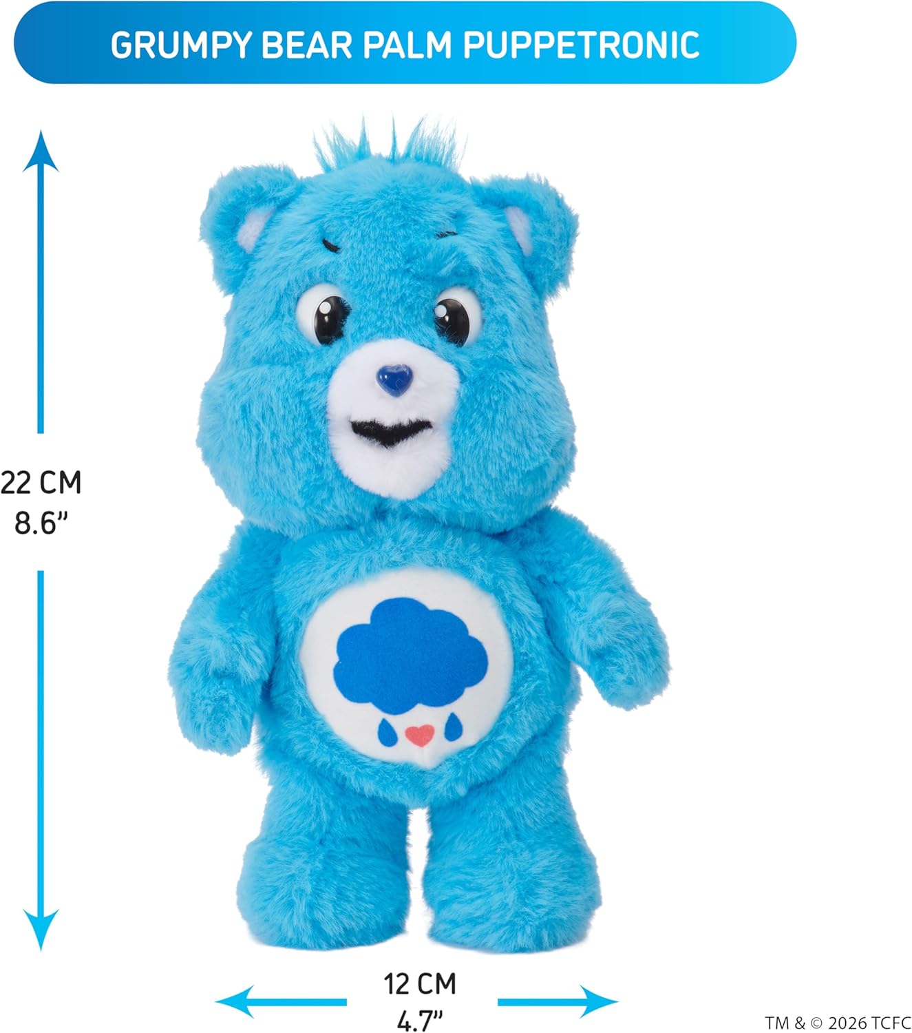 Care Bears Grumpy Bear Palm Puppetronic