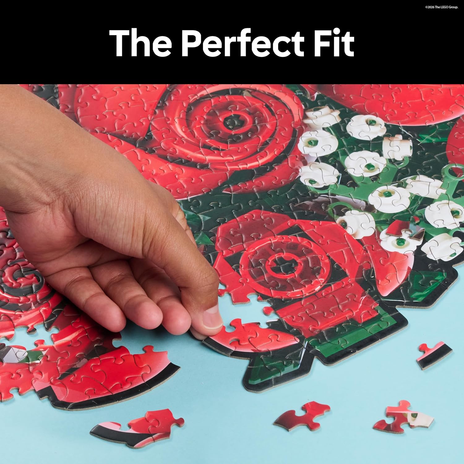 Lego Botanical Rose Bouquet 1004 Piece Puzzle