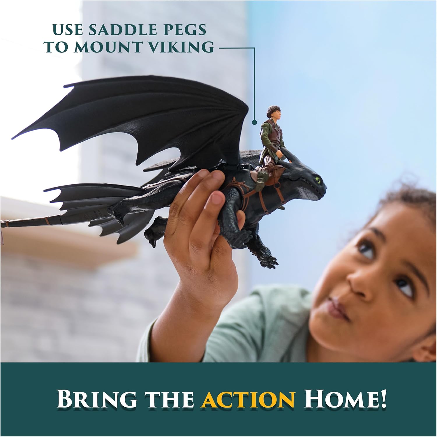 Dreamworks How to Train your Dragon Toothless & Hiccup Action Figure Set