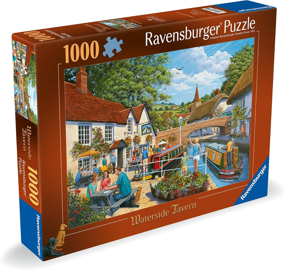 Waterside Tavern 1000 Piece Jigsaw Puzzle
