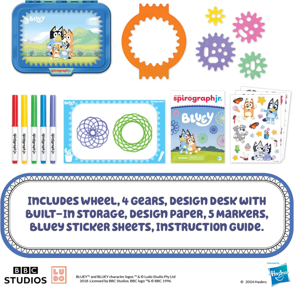 Spirograph Junior Bluey Set