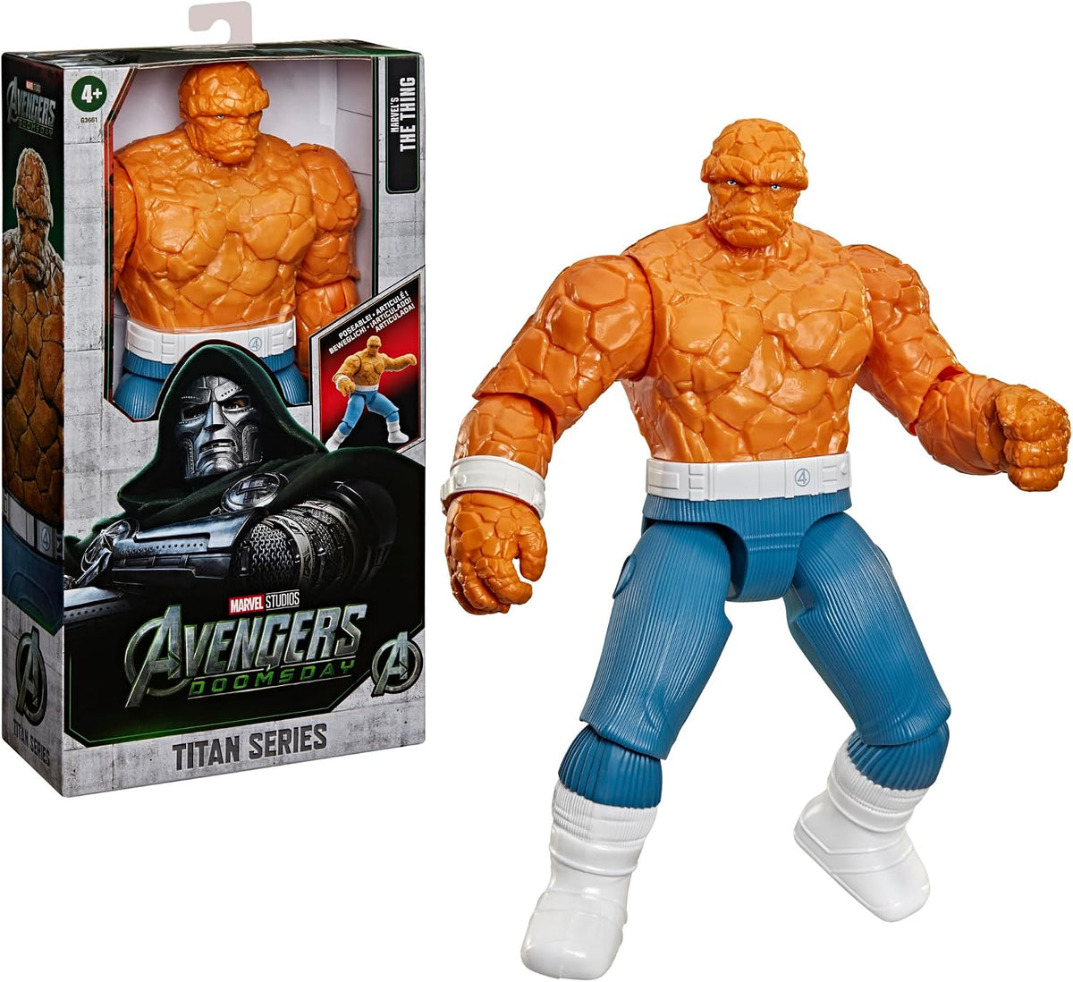 Avengers Doomsday - The Thing Titan Series Action Figure