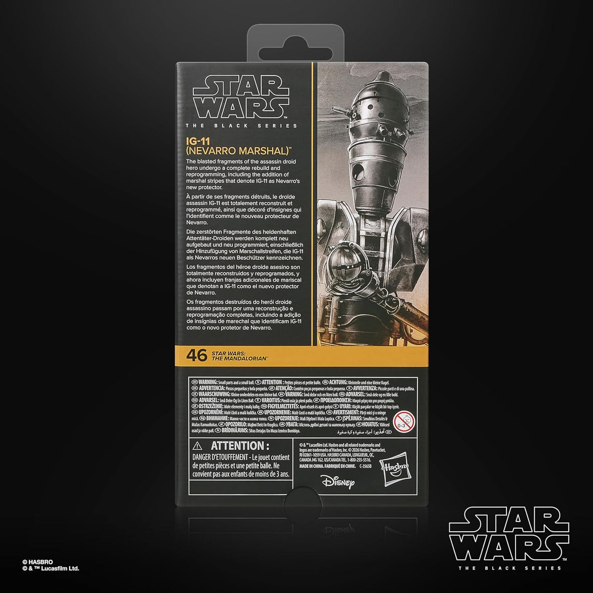 Star Wars Black Series IG-11 (nevarro Marshal) 6" Action Figure