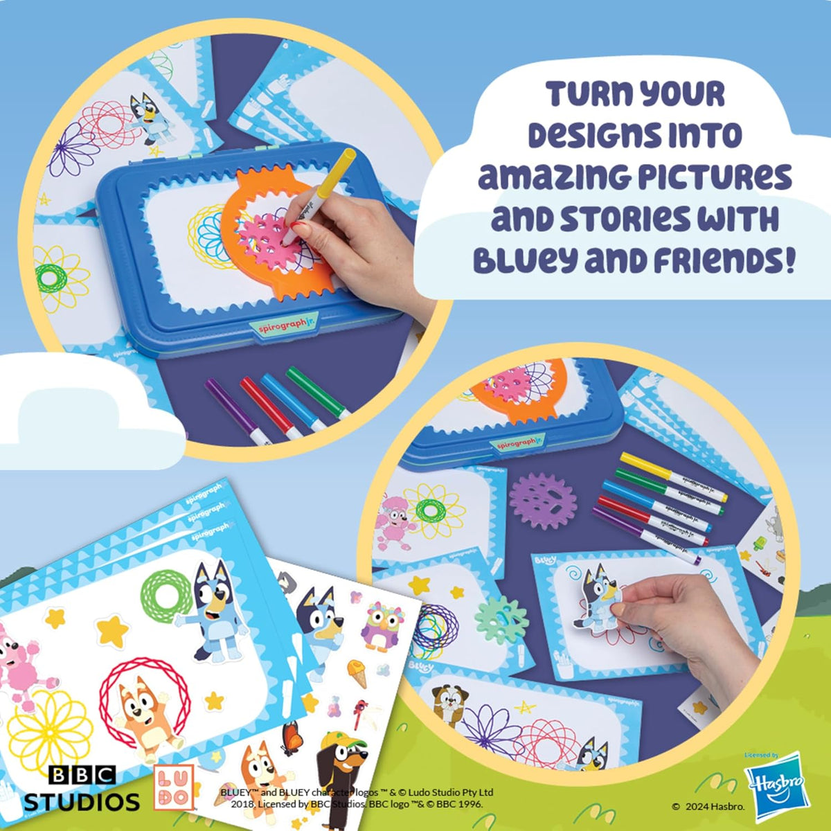 Spirograph Junior Bluey Set