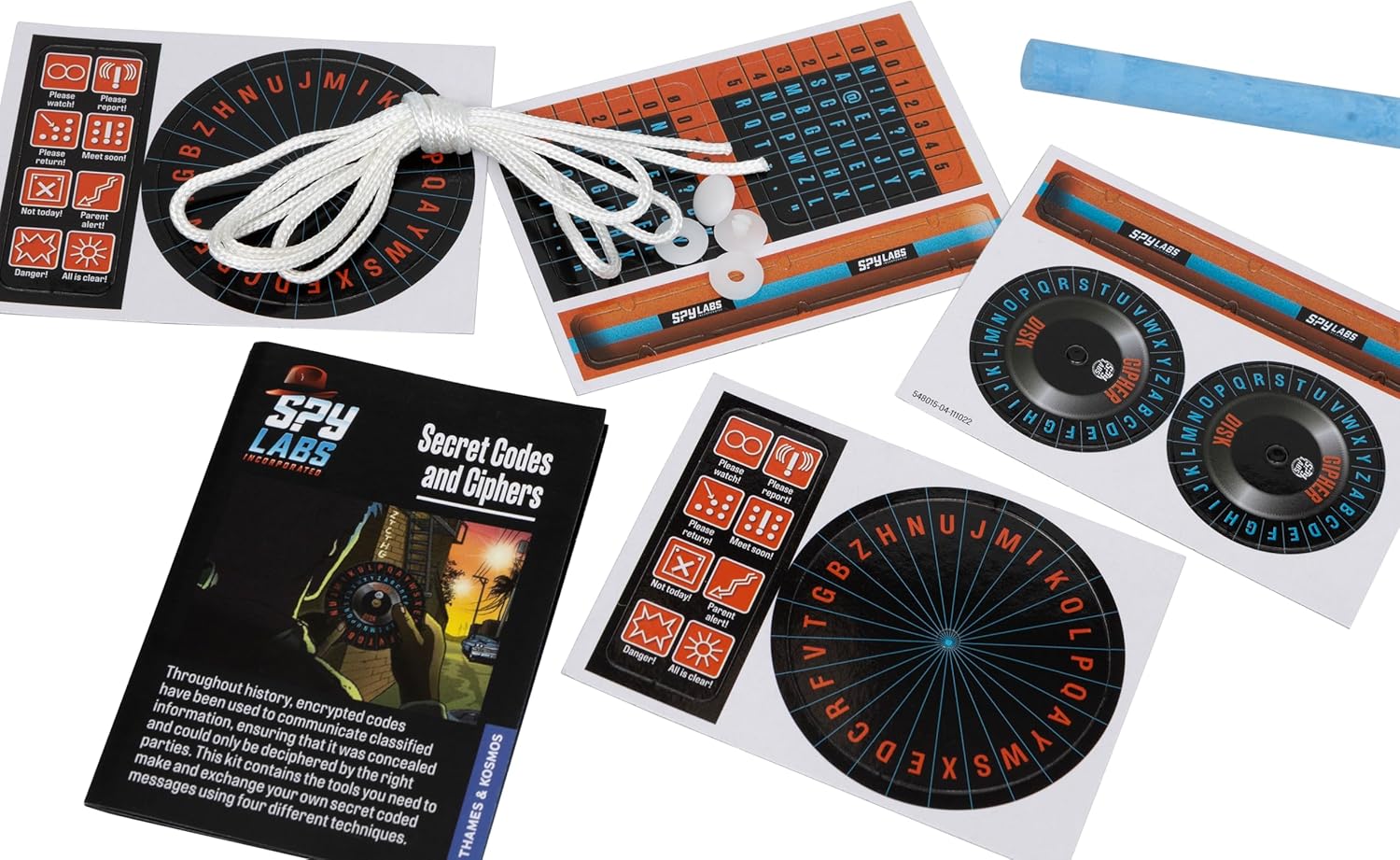 Spy Labs Secret Codes & Ciphers Kit