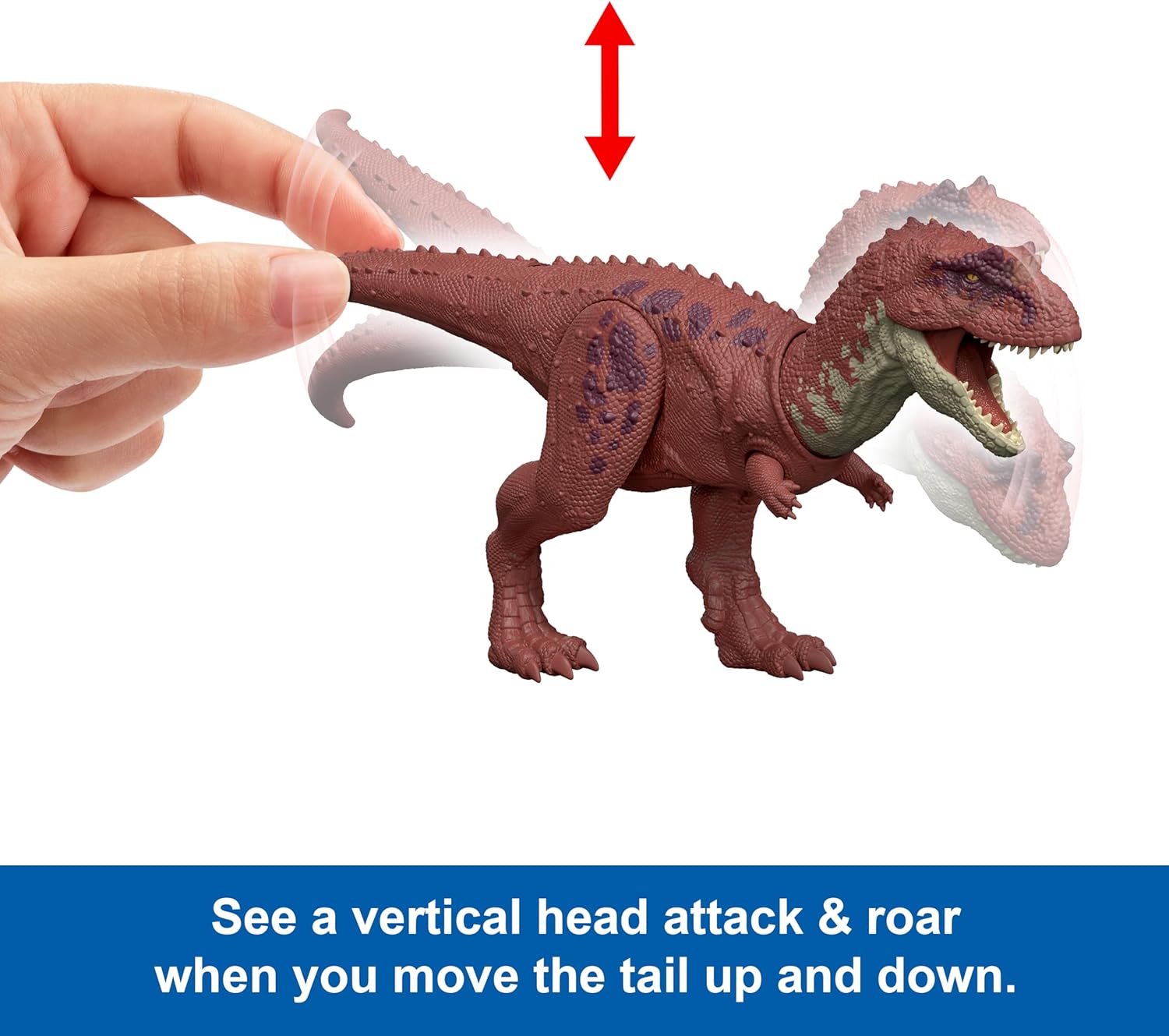 Jurassic World Rebirth - Wild Roar Aucasaurus